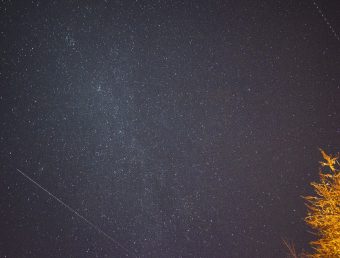 Hermoso meteoro captado desde la Isla esta madrugada 