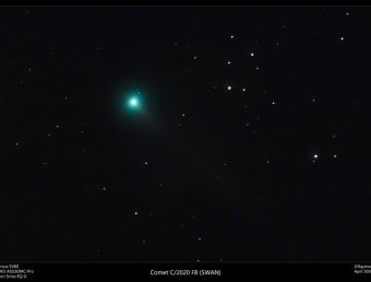 Cometa recién descubierto es visible desde la isla 