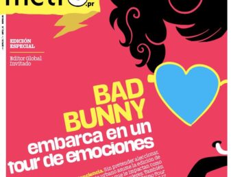 Bad Bunny se convierte en editor global de Metro como parte de la promoción de su nuevo álbum