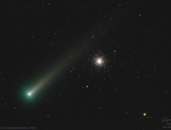 Captan desde Puerto Rico el acercamiento de un Cometa a la Tierra