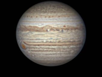 Planeta Júpiter en su punto más cercano a la Tierra en 71 años