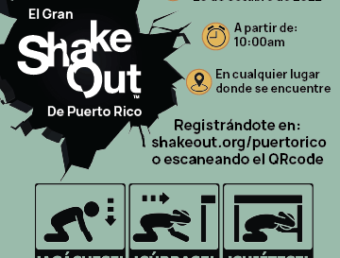 Red Sísmica de Puerto Rico del RUM invita a participar del Puerto Rico ShakeOut 2022 