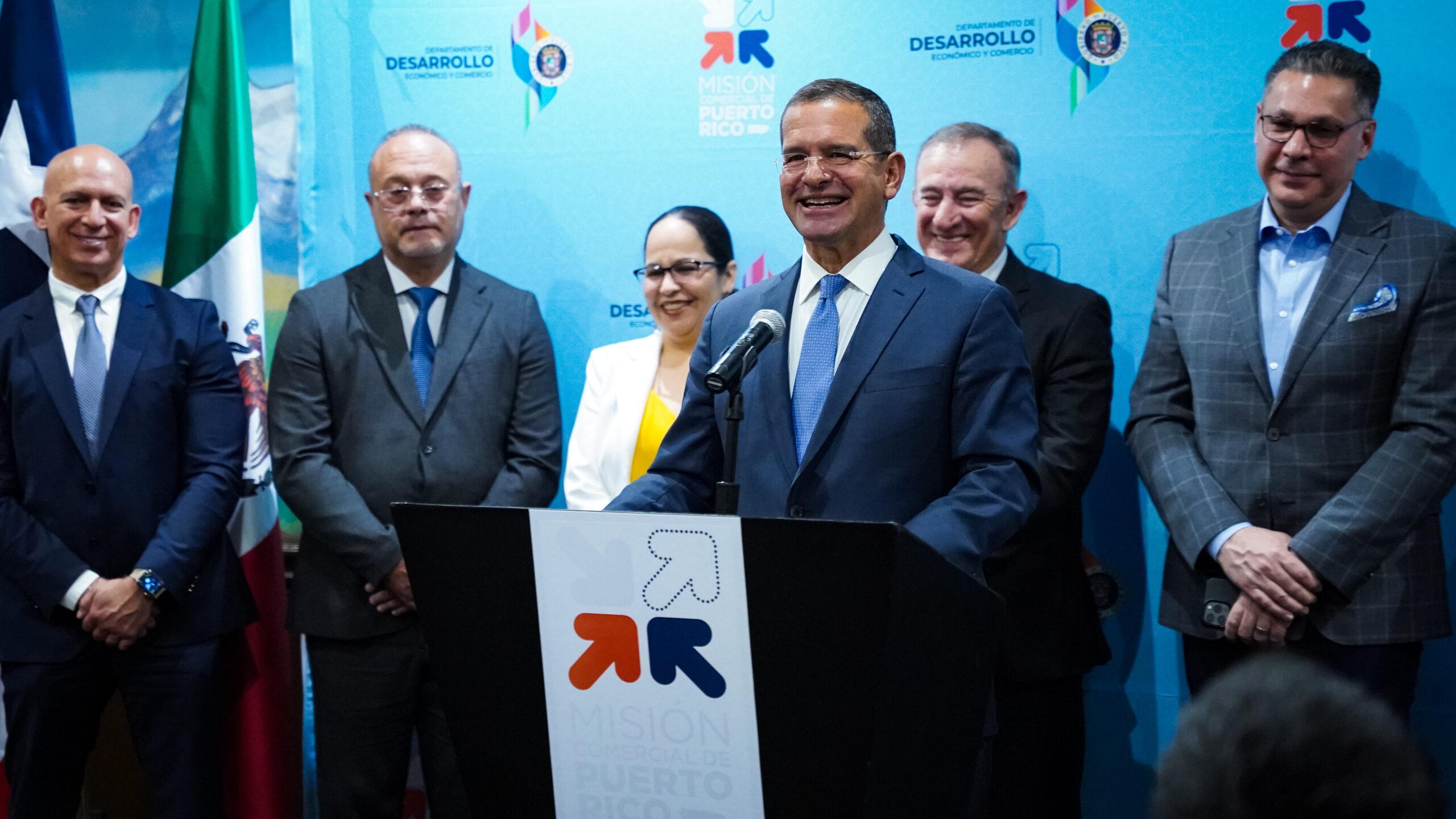 Gobernador  destaca oportunidades de inversión en la Isla en Misión Comercial en México