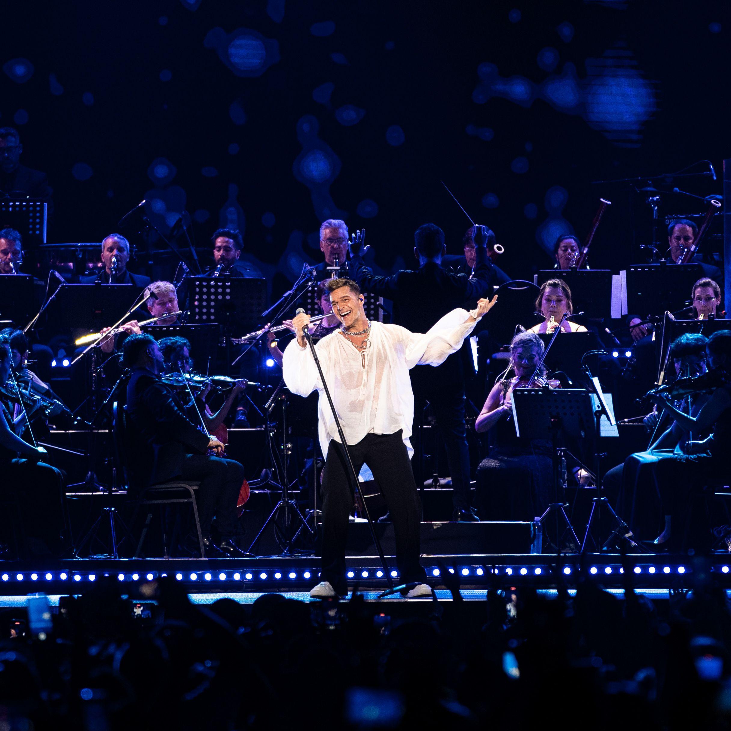 Ricky Martin y la Orquesta Sinfónica de Puerto Rico juntos por primera vez en concierto sinfónico