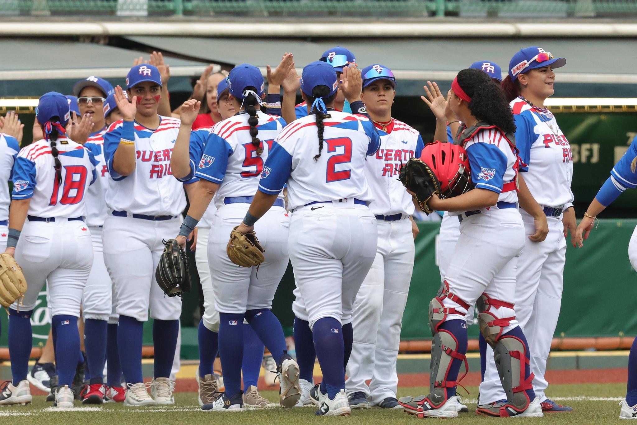Puerto Rico derrota a Cuba en Mundial de Béisbol Femenino
