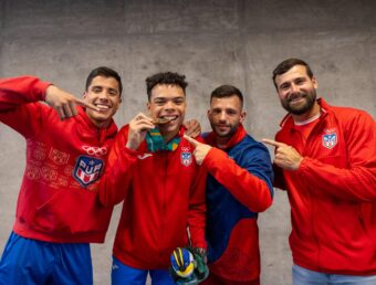 Bronce para PR en gimnasia