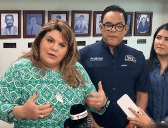 Jenniffer González dice que Edwin Mundo le tiene pánico a su candidato a comisaría residente (Sonido)