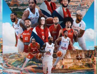 Equipo Nacional de baloncesto va para las Olimpiadas