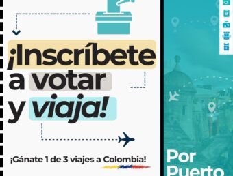 Mochileando sorteará 3 viajes a Colombia para fomentar la inscripción de jóvenes para votar