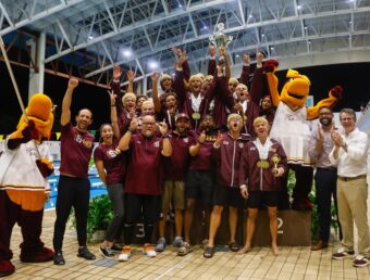 Los Delfines y las Delfinas de USC ganan campeonato natación LAI