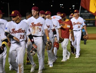 Indios se llevan el primer juego de la final LPBRC