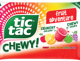 Tic Tac® lanza Tic Tac® Chewy con doble textura y sabores frutales