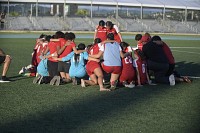 Las Jerezanas de la UPR de Río Piedras eliminaron a las campeonas Juanas de la UPR de Mayagüez para pasar a la final del fútbol femenino. (Luis F. Minguela LAI)